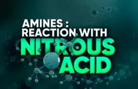 Amines: Reaction With Nitrous Acid
