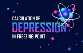 Calculation of Depression in Freezing Point