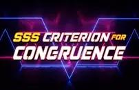 SSS Criterion for Congruence